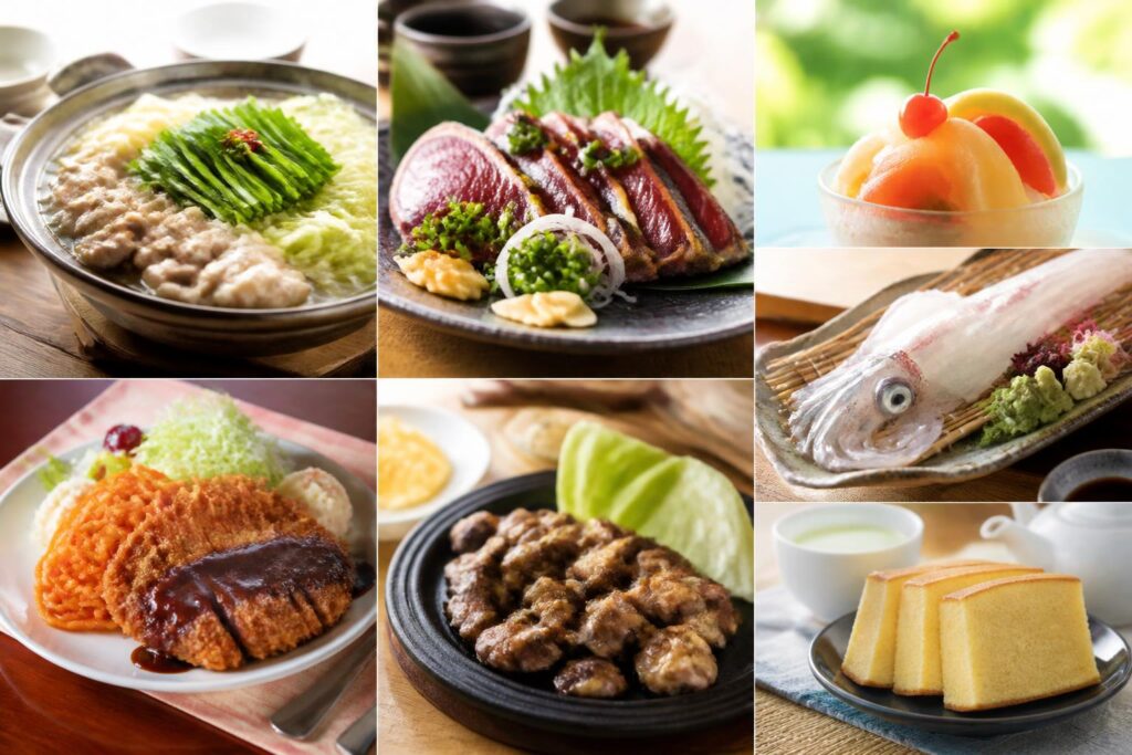 熊本のグルメ食べ歩きコースはどこを巡ればいい？